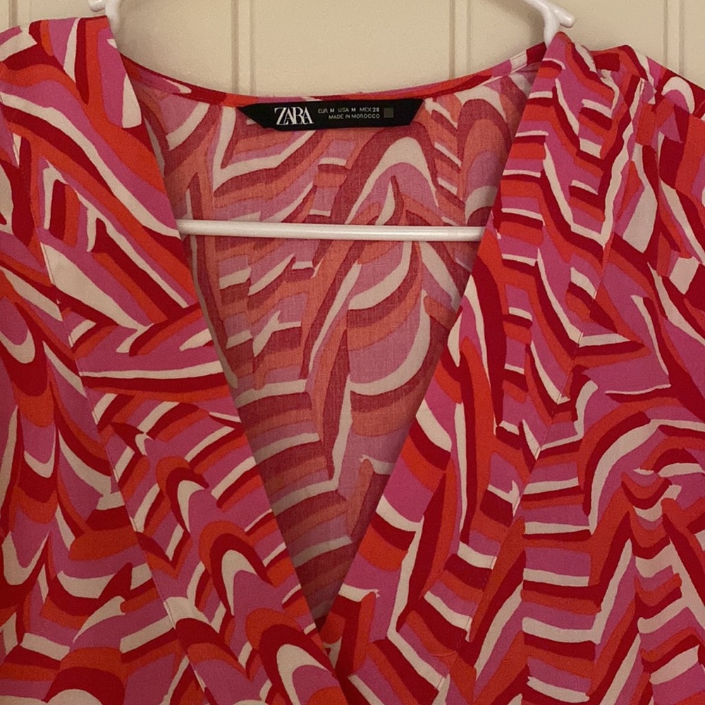 Printed Tunic Dress Multicoloured - Picture 3 of 3